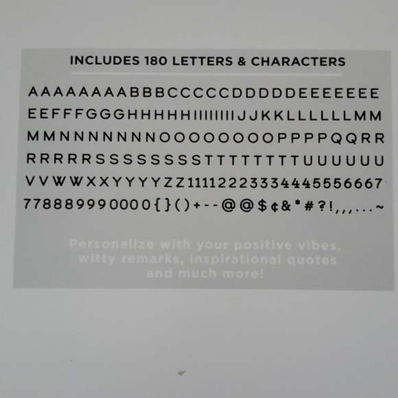 Room Essentials Wall Decor Letter Board Poshmark